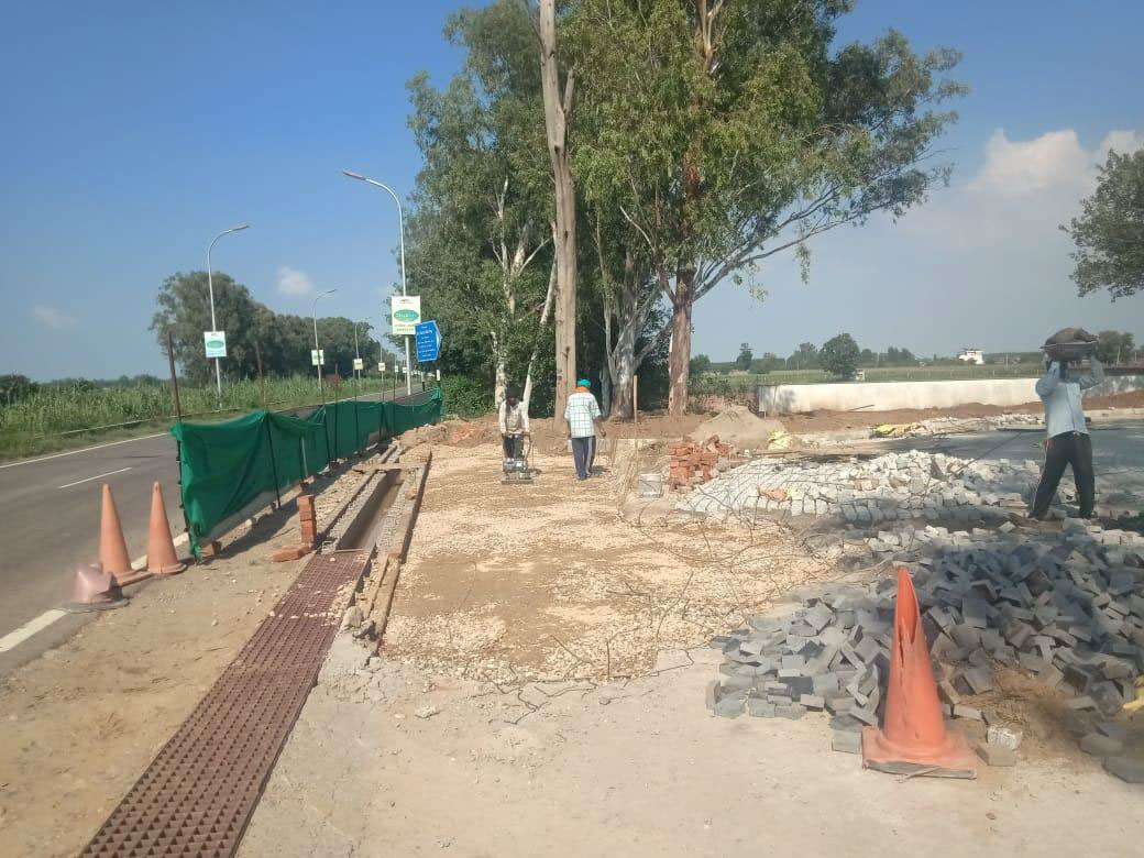 PCC Work at Gate Plaza 1